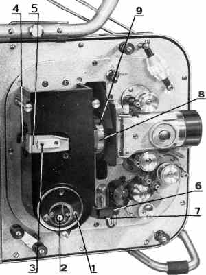 Abbildung L - Lampenjustierung und Wechseln des Spiegels